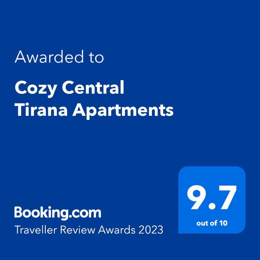 Cozy Central Tirana Apartments Exterior foto